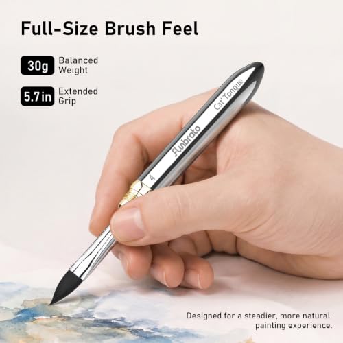 3pcs Dual-Tip Travel Watercolor Brushes Set
