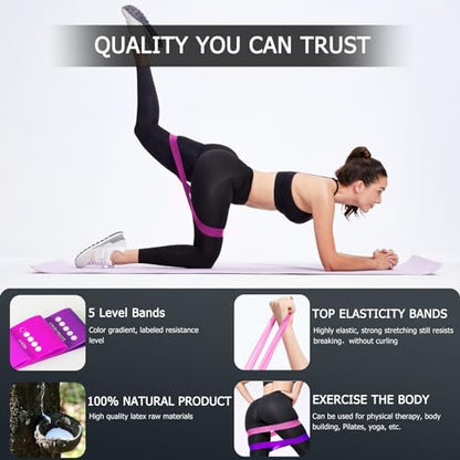 lianjindun 10 Pcs Professional Resistance Bands
