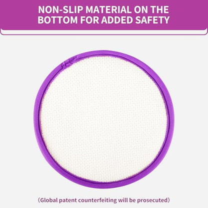 Yoga Knee Pad, 1.57 Inch Thick, Memory Foam and EPE Foam, Waterproof and Non-Slip, for Knees Elbows Wrist Hands Head Yoga Pilates Work Out Kneeling Pad, Exercise Mat 2 - color: Purple