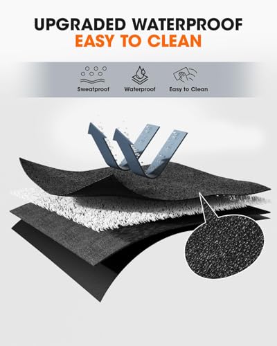 Stepwaver Walking Pad Treadmill Mat for Carpet, 68"x24"x1/3" - size: 68.1"L x 24.1"W x 0.3"Th
