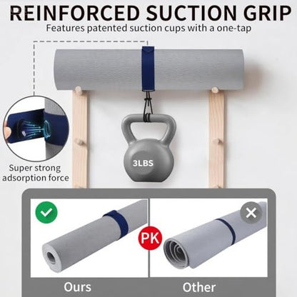 Yoga Mat Carrier Strap, Adjustable Thick Straps Sling for Carrying Large Mats, Stretching Band - color: 1pc Slap Band Blue