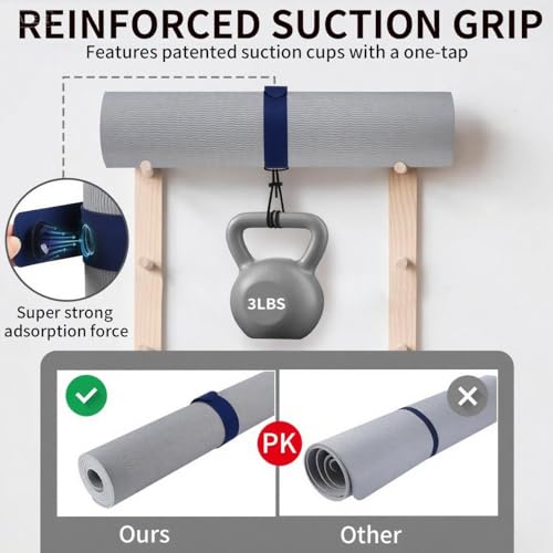 Yoga Mat Carrier Strap, Adjustable Thick Straps Sling for Carrying Large Mats, Stretching Band - color: 1pc Slap Band Blue