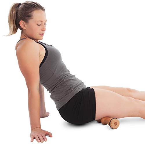 Body Back Wooden Back Roller Back Cracker for Pain Relief & Muscle Recovery | FSA Eligible Wood Back Roller & Spine Stretcher For Trigger Point Therapy, Back Roller For Muscle Recovery, Posture Support
