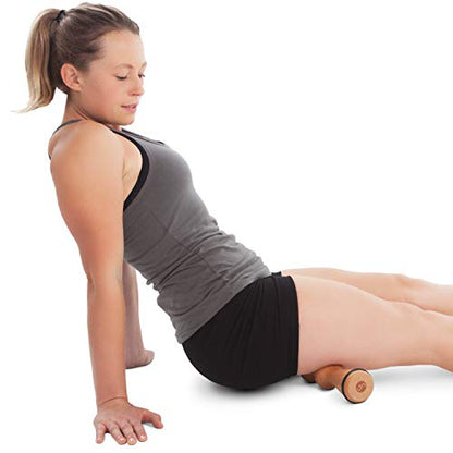 Body Back Wooden Back Roller Back Cracker for Pain Relief & Muscle Recovery | FSA Eligible Wood Back Roller & Spine Stretcher For Trigger Point Therapy, Back Roller For Muscle Recovery, Posture Support