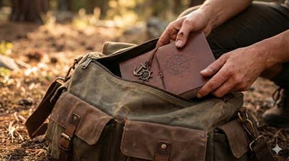 EvZ 7-Inch Refillable A6 Binder Notebook - Premium Vegan Leather Personal Planner, Eco-Friendly Journal with 6-Ring Loose-Leaf System for Writing, Business, and Creative Sketches, Coffee - color: Coffee, size: 7 Inches