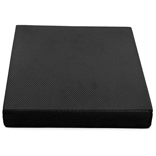 Non-Slip Balance Foam Pad,Gym Exercise Mat for Physical Therapy, Stability Workout, Knee and Ankle Exercise, Strength Training, Rehab - Chair Cushion for Adults, Kids, and Travel