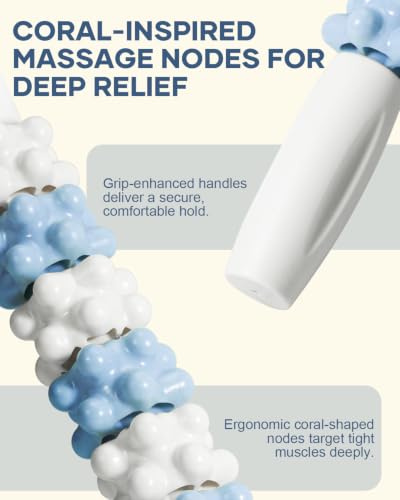 Handheld Textured Massager Roller Stick Deep Tissue Relief Recover