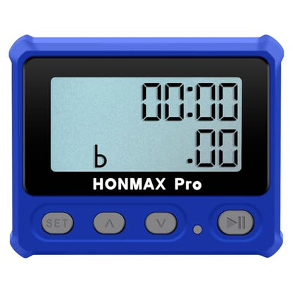 8100 Professional Interval Timer and Stopwatch, Backlight, USB-C Charged, Clock (Blue) - color: Blue