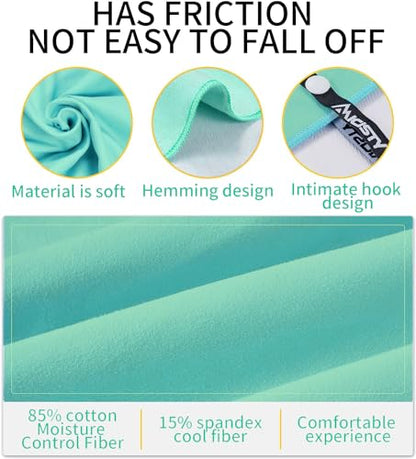 Microfiber Towel for Body,Microfiber Beach Towel,BackpackingTowel,Camping Towels Lightweight,Soft Compact Lightweight Quick Dry Fitness Hiking Yoga Camping TravelTowel - color: Green