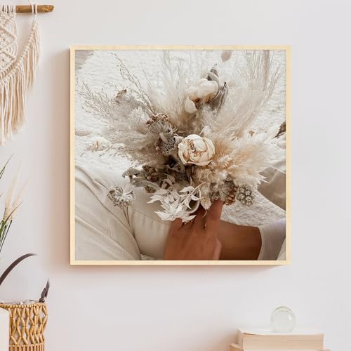 30 PCS 6 x 6 inch Wood Canvas, Blank Square Canvas for Painting, Unfinished Wooden Canvas Board for Painting DIY Craft Projects - size: 6 x 6 inch