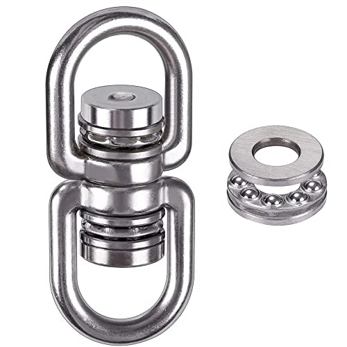 SELEWARE Heavy Duty Bearing Swing Swivel, 360° Rotation Hanging Accessory - color: Swivel Only