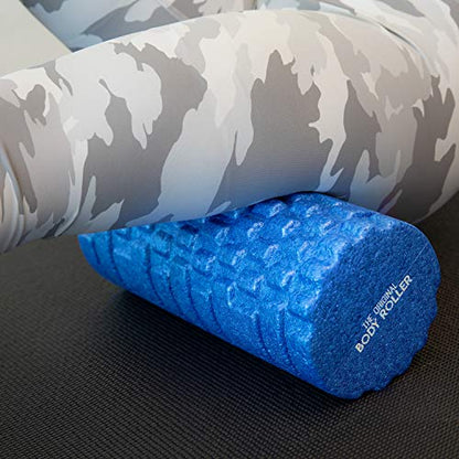The Original Body Roller High Density Foam Roller for Exercise & Recovery - color: Blue