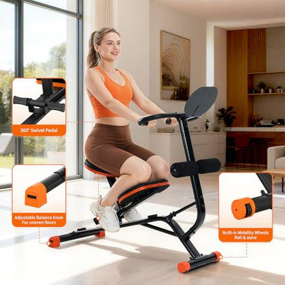 HXD-ERGO Stretching Machine for Full Body Flexibility, Back Stretcher | Quiet Stretching Machine for Lumbar Stretching, Posture Correction and Rehab,Supports up to 220 lbs for Home Gym Use