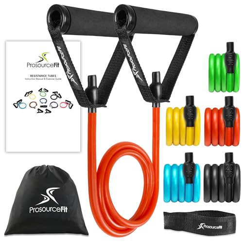ProsourceFit Tube Resistance Bands Sets