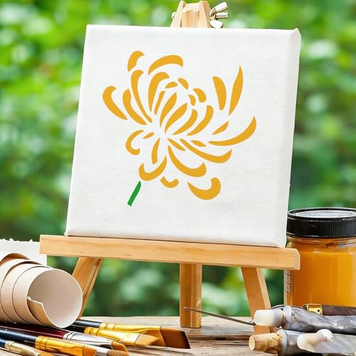 72 Pcs Butterfly Flower Stencils for Painting Set, Reusable Botanical Leaf Dragonfly Plants Painting Templates - Stencil Crafts Drawing Templates for DIY Scrapbook, Home Wall Murals, Canvas Wood Signs - style: Butterfly Plants