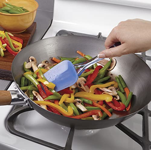 Wilton Easy Flex Silicone Spatula Set, Frosting, 3-Piece | Heat-Resistant Silicone Spatulas for Mixing, Folding, Scraping & Frosting, Flexible Head Gets Every Last Drop from Bowls