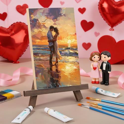 8 Pack 6x12 Inch Unfinished Square Wood Panels for DIY Painting Crafts | Blank Wood Canvas Frames for Oil Paint Pouring & Valentine Halloween Xmas Decor - size: 6"×12" 8 Pack