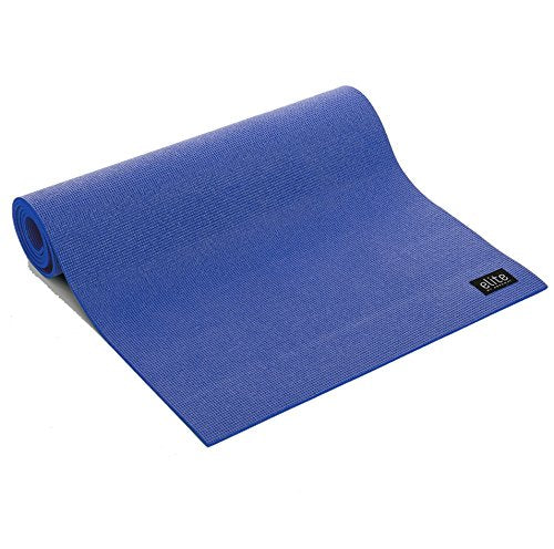 Aeromat Elite Yoga/Pilates Mat 6mm (1/4") Thick, phthalates-Free PVC - color: Dark Periwinkel