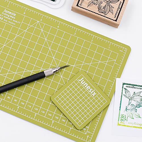 7 PCS Mini Cutting Pad Self Healing Craft Mat Small Sewing Cutting Mat Non-Slip Mini Cut Board for Scrapbooking Quilting Sewing Accessories colorful