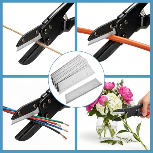 20 PCS 2-1/2" Replacement Blade, Cutting Tool Compatible with Crafts-man Handi-Cut 37301 37251 401 37300 37310 37252 Replace Knife Blades(High Carbon Steel)