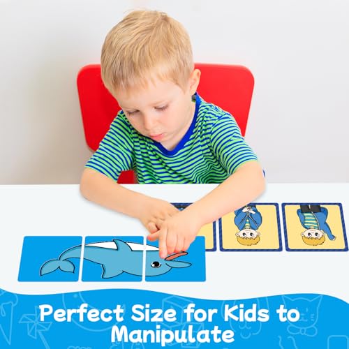 Sequencing Cards,Sequence Board Game for Kids,Story Storytelling,Speech Therapy Toys Materials for Autism,Social Skills,Sentence Building,Educational Classroom Preschool Learning Activities - style: 3 Sequencing Cards