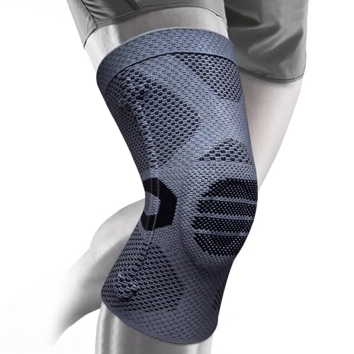 NEENCA Professional Knee Brace, Medical Knee Support for Women & Men Relief - color: Upgraded Version - Black, size: XX-Large