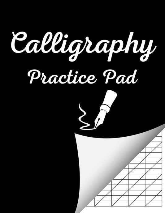 Calligraphy Practice Pad: Handwriting Practice For Adults Calligraphy, 120 Pages, 90 GSM Paper