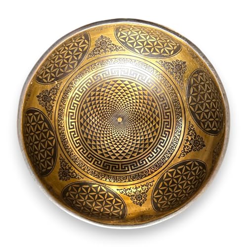 4.5 Inch Superfine Handmade Singing Bowl Set - Includes Mallet, Cushion & Gift Box – Premium Singing Bowl Set for Yoga, Relaxation & Mindful Living - Made in Nepal