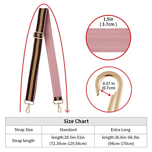 ZOOEASS Wide Shoulder Strap Adjustable Replacement Belt Crossbody Canvas Bag Handbag - color: Wide: 1.4"(3.5cm)color16, size: Wide: 1.4"(3.5cm)