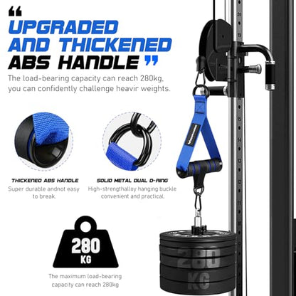 Resistance Bands and Exercise Handles, 4.9ft Exercise Bands for Physical Therapy, Stretch, Recovery, Pilates, Rehab, Strength Training Equipment