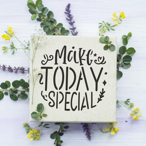 Christian Stencils for Painting Bible Stencils 3" | Reusable Bible Verse Relijous Stencil for Crafts Journaling Wood DIY Decor - style: Christian 3"