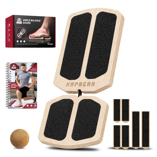 HAPBEAR Axis Board Ankle Balance Board Ankle Foot Strengthener for Sprained