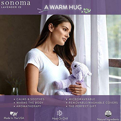 Sonoma Lavender 전자레인지 사용 가능한 아로마테라피 베개, 플러시 프레디 유칼립투스 나무 개구리, 유칼립투스 향, 탈착식 세탁 가능한 커버 포함 - style: 프레디 더 프로그 - 유칼립투스
