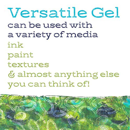 Gel Press Monoprinting Gelli Plate - (Size: 6" X 6") - 10800-12PACK | 12-Piece, Class Pack Value Pack for Arts & Crafts - size: 6"x 6"