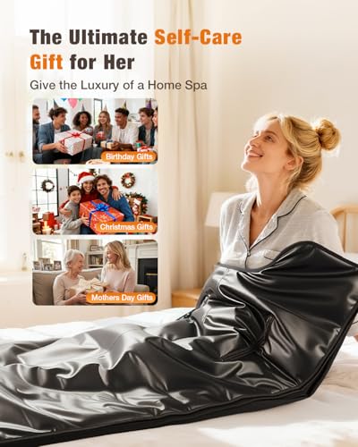 Infrared Sauna Blanket for Relaxation & Self-Care, Full Body Heat Therapy