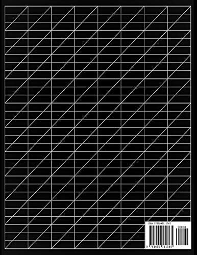 Calligraphy Lettering Workbook: 140 Blank Pages of Practice Slanted Grid Paper, Golf Sport Cover Art, Large 8.5 x 11 inches (21.59 x 27.94 cm)