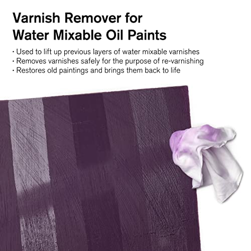 Winsor & Newton Artisan Varnish Remover, 75ml (2.5-oz) Bottle | Safely Removes Water Mixable Oil Varnishes From Paintings for Cleaning and Re-Varnishing - color: Artisan Varnish Remover, style: 2.5-oz Bottle