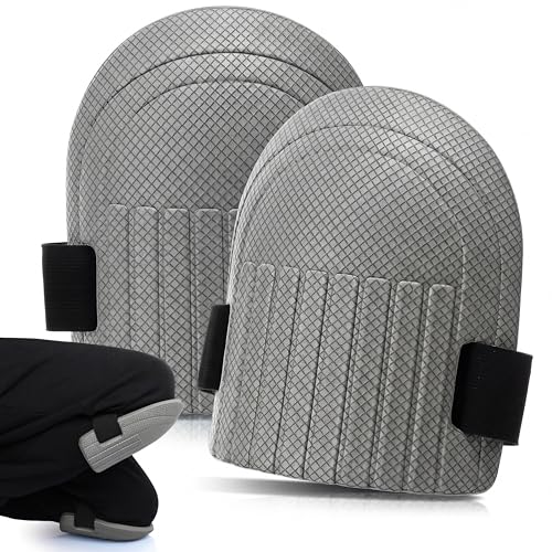 WinnerWhy Garden Knee Pads for Women Men Foam Knee Pads for Work, Grey - color: Grey