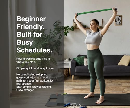 Resistance Bands Set (5 Levels) – Workout Exercise Bands for Strength Training, Home Fitness, Yoga, Pilates & Physical Exercise