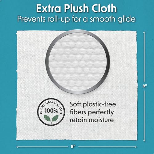 Wipex Studio Empower Yoga Mat Cleaner Wipes 25ct Zip Pack, Ultra Thick and Textured, Lemongrass Eucalyptus Scent, Natural Choice for Yoga, Pilates, or Any Movement Practice (25 Count (Pack of 6)) - size: 25 Count (Pack of 6)