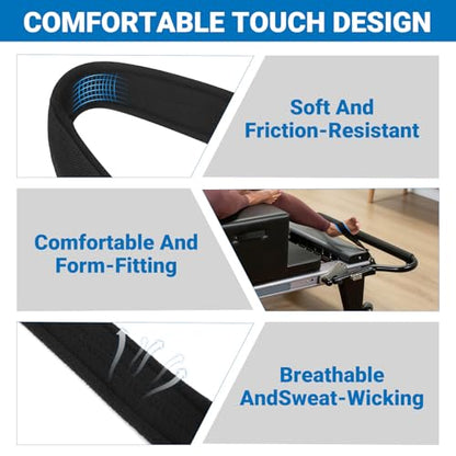 Padded Footstrap for Allegro Nextgen for Allegro Stretch Reformers, Adjustable Foot Strap for Balanced Body Pilates Reformer - size: Standards