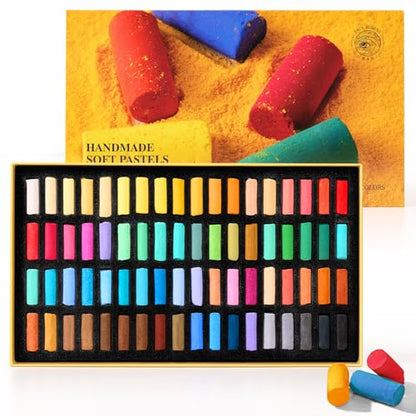Paul Rubens Soft Pastels, 72 Colors Pastels for Artists and Beginners | Vibrant Colors, Fine Smooth Texture, Easy Blending, Strong Adhesion - style: 72 Colors