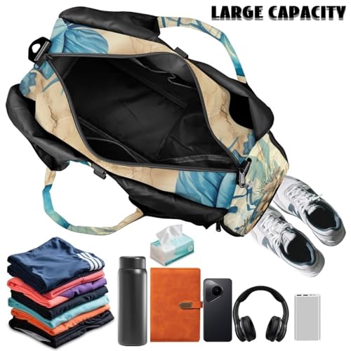 Yoga Mat Bag for Men Women Canvas Yoga Mat Carrier Take In Out Mat Easily for Beach Swim Bags Pool Sports Gym - color: Jellyfish