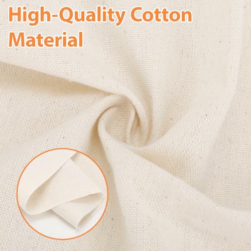 61" X 108"(3 Yard) Natural Cotton Duck Canvas Fabric (7oz) | Fabric for Painting, Sewing, Bags Making, Arts & Crafts - color: 7oz, size: 3 Yard