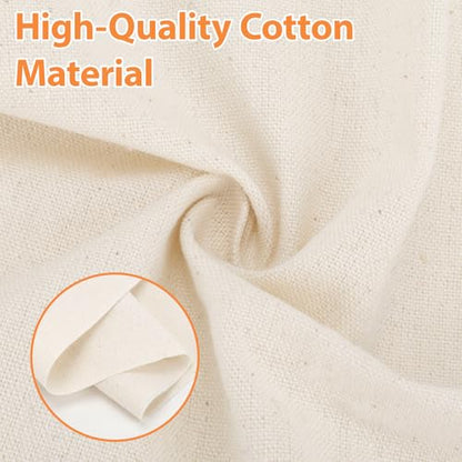 61" X 108"(3 Yard) Natural Cotton Duck Canvas Fabric (7oz) | Fabric for Painting, Sewing, Bags Making, Arts & Crafts - color: 7oz, size: 3 Yard
