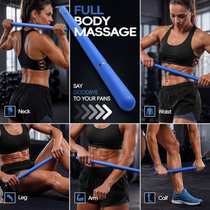 Massage Roller Stick – Deep Tissue Muscle Roller for Full Body