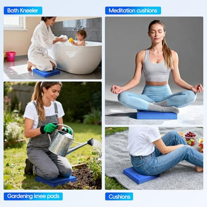 Professional Balance Pad for Physical Therapy and Stability Training - color: Purple, size: 15.7*13.0*2in