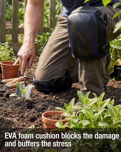 WORKPRO Garden Knee Pads For Unisex Adult - color: Blue