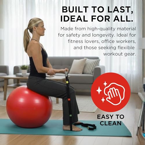 THERABAND Standard Exercise Ball - color: Red - 55cm