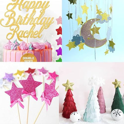 Pink Glitter Cardstock 12 x 12, Paper for Cricut, Thick Card Stock for Card Making, Scrapbooking, Craft(250Gsm 30Sheets) - color: DarkPink